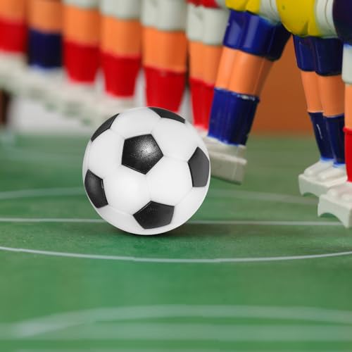 BESPORTBLE 12 Pcs 31Mm Mini Foosball Table Balls Replacement Soccer Balls for Table Football Games