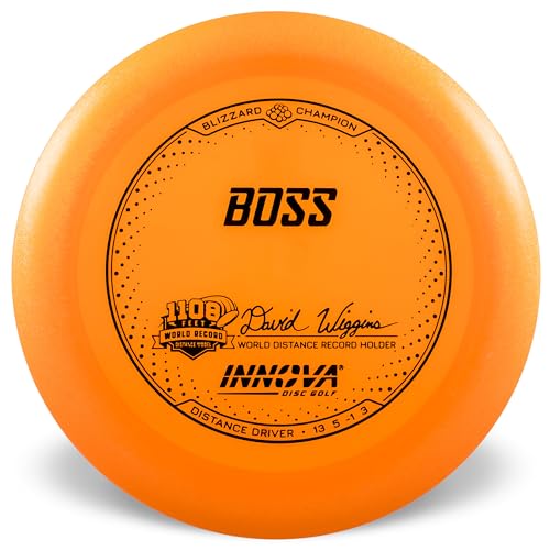 INNOVA Disc Golf - Blizzard Champion Boss Distance Driver | World Record Distance