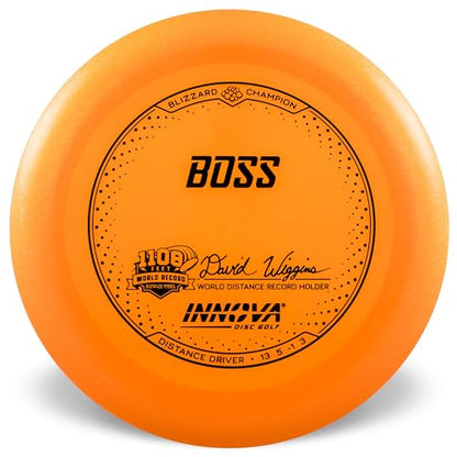 INNOVA Disc Golf - Blizzard Champion Boss Distance Driver | World Record Distance