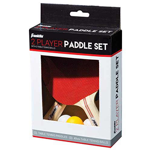 Franklin Sports Ping Pong Paddle Set with Balls - 2 Player & 4 Player Table Tennis Paddle Kit - Full Ping Pong Starter Kit - size: One Size, style: 2 Player Set