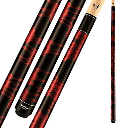 VALHALLA Viking 200 Series No Wrap 2 Piece 58” Pool Cue Stick + Bonus Williard Nickel Tip Tool - size: 20oz, style: VA212
