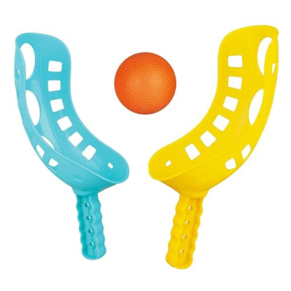 Educational Trackball Game Fun - Versatile Scoop Ball Game, Interactive Kids Adults, Toss Catch Beach Lawn, Portable Yard Backyard Garden Patio Grassland | Trackball for Beach Lawn Yard Backyard - size: A