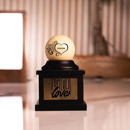 Custom Pool Ball Gift for Dad Birthday Gift for Billiards Gift for Son Birthday Gift Personalized Cue Ball Corporate Gift Pool Table Gift Love Gifts - style: ONLY BALL