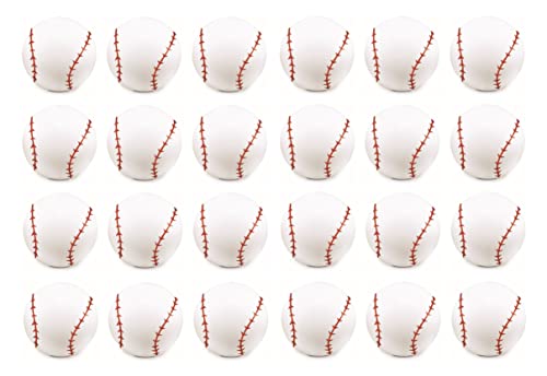 Recreational-Quality (1-Star, 40mm) Ping Pong Balls (Baseball, 24-Pack)
