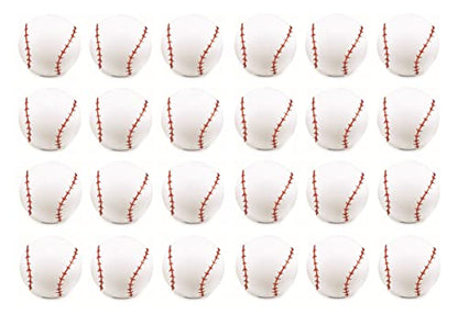 Recreational-Quality (1-Star, 40mm) Ping Pong Balls (Baseball, 24-Pack)
