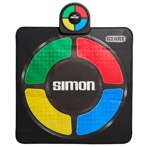 Just Play Hasbro Simon Jump Game Mat with Lights and Sounds, Electronic Memory Games for Kids, Kids Toys for Ages 8 Up