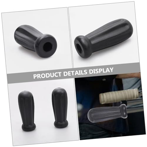 BESPORTBLE 2pairs Durable Foosball Handles Non-Slip Table Soccer Grips for Standard Foosball Tables Easy to Install Replacement Parts for Experience