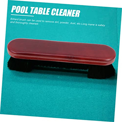 2pcs Billiard Table Broom Billiard Table Pool Table Clean Brush Pool Table Brush Set Multifunctional Cleaning Brush Felt Kit Wood Cleaner Billiards Pool Table Clean Brush