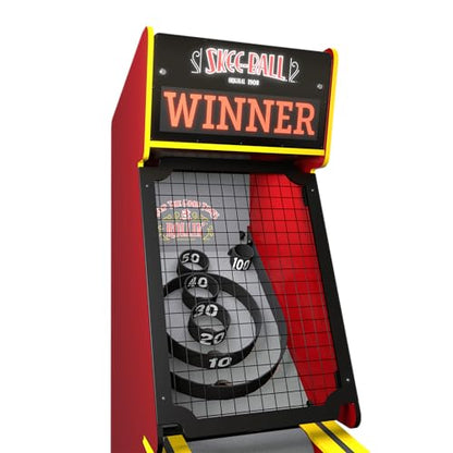 Skee-Ball Classic - Commerical Arcade Table Machine Game for Home Basement Recreation Room - Nostalgic Classic Fun of Roll and Score - Made in The USA