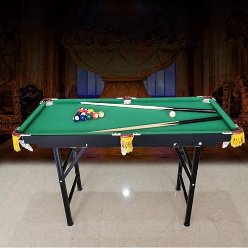 All Weather Pool Tables Pool Tables for Adults Full Size with 2 Cue Sticks 16 Balls Rack 2 Chalks1 Brush Portable Compact Folding Pool Game Table for Kids Adults Family