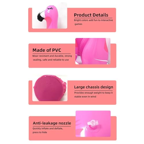 DYNWAVE Kids Inflatable Bowling Set Ball and Bowling Pins Early Education Party Game Indoor Outdoor Games for Events Birthday