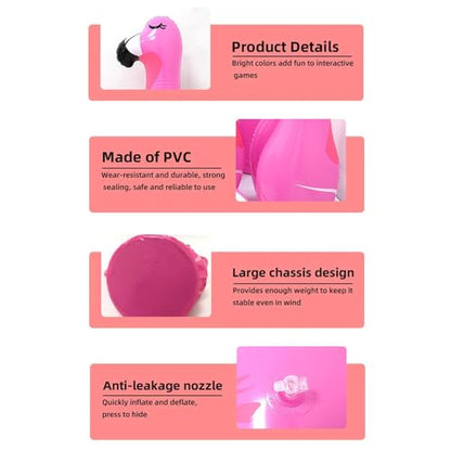 DYNWAVE Kids Inflatable Bowling Set Ball and Bowling Pins Early Education Party Game Indoor Outdoor Games for Events Birthday