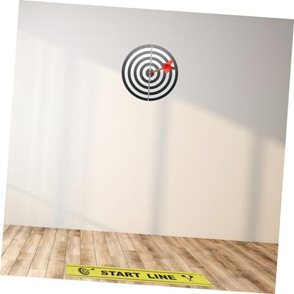 UKCOCO Dart Throwing Line Floor Markings Notice Line for Floor Marker Throwing Notice Marker Game Supplies