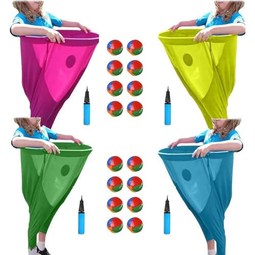 Granny Pants Yard Game,Granny Pants Outdoor Game, Giant Recreational Tossing Games, Team Relay Family Reunion Party Field Game Set,Perfect for BBQ, Tailgating, Camping & Corporate Events - color: 4pc