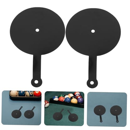 2Pcs Billiard Aim Trainer Tools Pool Table Marker Dots for Skill Improvement Aiming Accuracy Billiards Training Equipment for Beginners Enhance Your Practice Routine