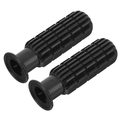 BESTonZON 1 Pair of Nonskid Foosball Table Handles Sturdy Plastic Replacement Grips for Table Soccer Convenient and Practical Accessories for Foosball Games