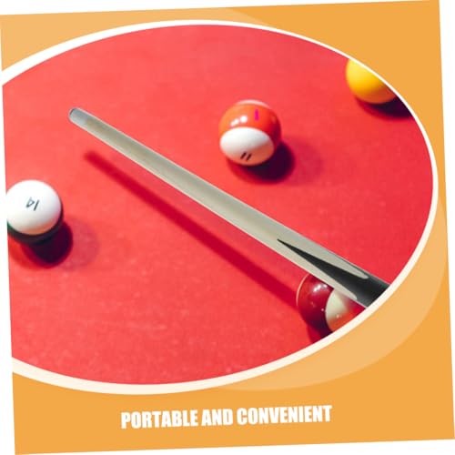 3Pcs Short Pool Cue Sticks Mini Billiard Cues for Wooden Design for Young Players Portable Billiards Accessory for Home and Outdoor Fun