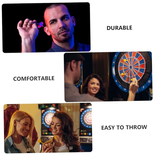 Mikikit 12pcs Electronic Dart Tips Set Random Accessories for Boys and Girls and Adults and Easy to Use for Indoor and