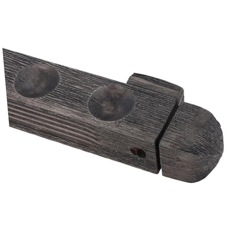 POPETPOP 1set Billiard Holder Wall Mounted Rack Pool Stick Storage for Game Rooms Billiard Home Recreation Areas Cues Space-saving Design Easy Installation Prevents Damage