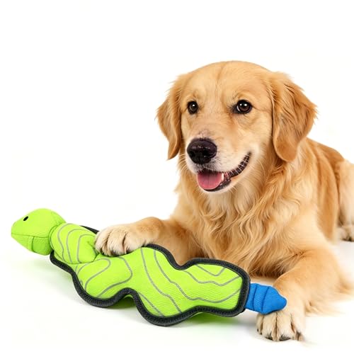 Duck Dragonfly Oxford Launching Flying Dog Toy with Rope Slingshot Chase Fetch Training Interactive Dog Toy Outdoor Interactive Toys for Pets (Snake) - color: Snake