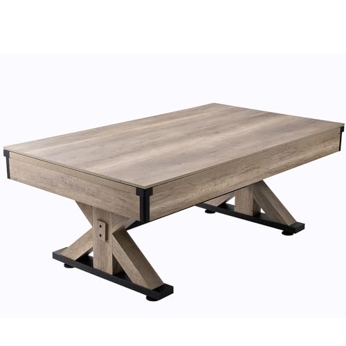 VEVOR 7ft 3-in-1 Multi Game Table with Dining, Pool, and Tennis Table, for Family Game Room Adults, Includes Full Set of Accessories, - style: Accessories