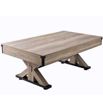 VEVOR 7ft 3-in-1 Multi Game Table with Dining, Pool, and Tennis Table, for Family Game Room Adults, Includes Full Set of Accessories, - style: Accessories