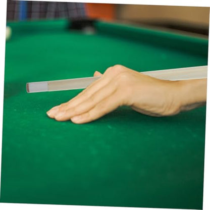 Abaodam 2Pcs Short Wooden Pool Cue for Lightweight Billiard Training Stick for Tight Spaces Cue for Young Players Durable Design for Portable Use