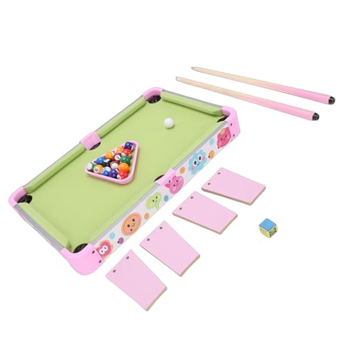 Dpofirs Kids Billiard Table Interactive Educational Portable Children Desktop Pool Table – Large Size, Sturdy Frame, Safe Material, Family Bonding Toy for Boys & Girls