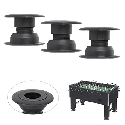 10 Pairs Table Football Bearing, Table Football Bearing Rods Parts Universal Table Foosball Machine Shafts Covers Accessories for Game Training 23 to 34mm