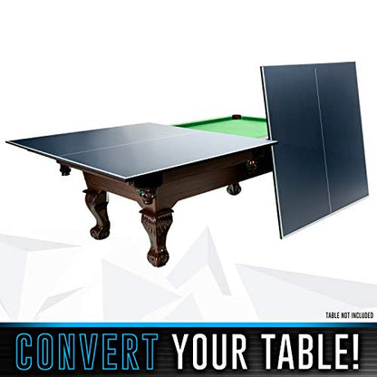 Franklin Sports Table Tennis Tables - Optima Table Tennis Tables - Indoor + Outdoor Tables - Official Size Conversion Tops - Mid-Size Tables for Kids - style: Conversion Top