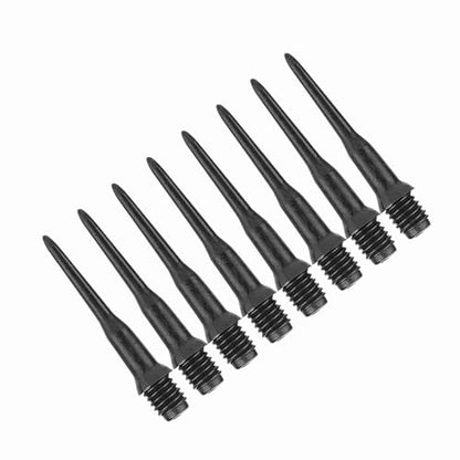 100pcs Durable Plastic Spots Replacement Set for Electronic Darts, Blackwhite, 4.5mm Thread Size, Ideal for Adult Sports Game