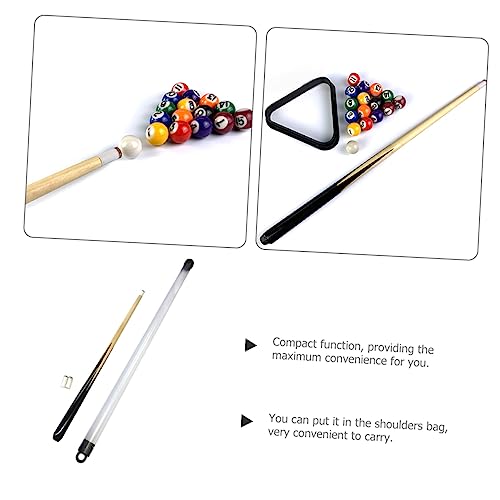 Mipcase Pool Cue Extension for Boys and Girls Short Pool Cue and Girls Billiard Stick