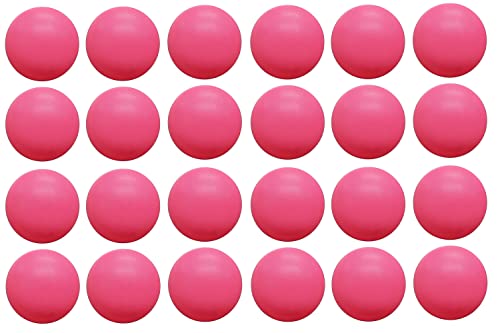 Recreational-Quality (1-Star, 40mm) Ping Pong Balls - color: Pink, size: 24-Pack