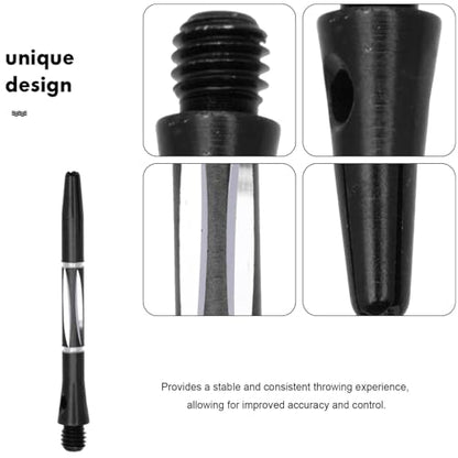 Hemoton 6pcs Shafts for Durable Metal Replacement Stems for Professional Players and Amateurs Stylish Design Lightweight Easy to Use Outdoor Play Accessory