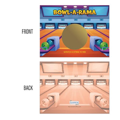 My Scratch Offs Bowling Scratch Off Game Cards 26 Pack - 2 Winning and 24 Sorry - style: Bowling