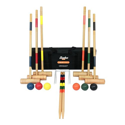 Baden Deluxe Series Croquet Set 29 inch mallets - style: Deluxe Series