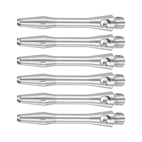 YOKIVE Dart Shafts Indoor Outdoor Plastic Medium Thread Dart Stems Replacement Dart - color: Silver Tone, size: 35mm