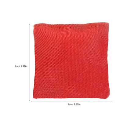 Mini Bean Bags for Tossing Game, 10Pcs Kids Throwing Game Bean Bag Small Toy Throwing Sandbags Nylon Tossing Game Cornhole Bags Hand Toss Game Props for Indoor Outoodr (Double-Stitched, 2 X 2)
