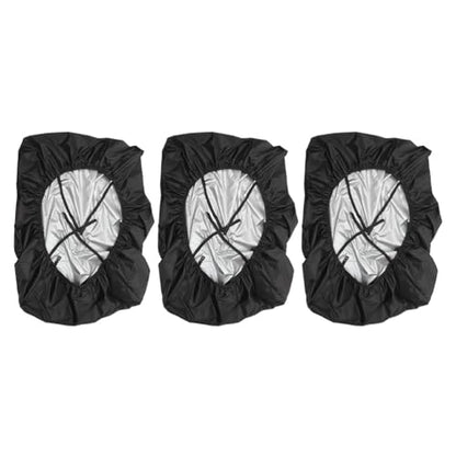 Kisangel 3pcs Foosball Table Cover Oxford Cloth 210d Waterproof Billiard Soccer Protector Waterproof Rectangular Patio Table Chair Sofa Cover Game Accessories