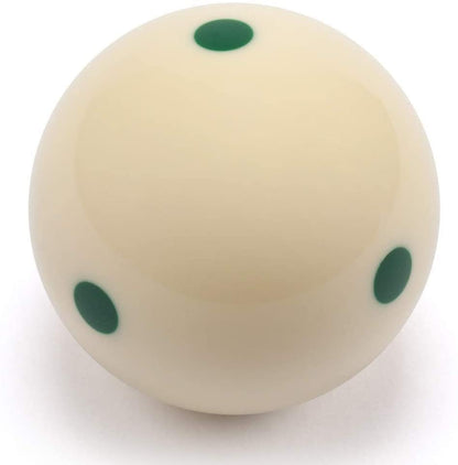 Champion 2-1/4" Billiard Practice Training Pool Cue Ball - color: 6 Green Dot