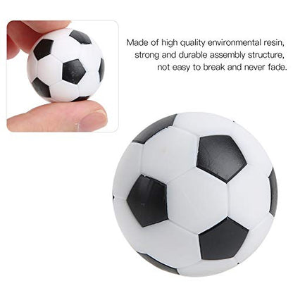 WNSC Mini Table Football Balls, Table Soccer Foosballs Replacement Balls Tabletop Soccer Balls 8Pcs 32mm for Adults and Kids for Football Table Game Accessory