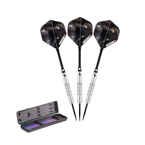 Elkadart Wizard 80% Tungsten Steel Tip Darts with Storage/Travel Case - style: 24 Grams