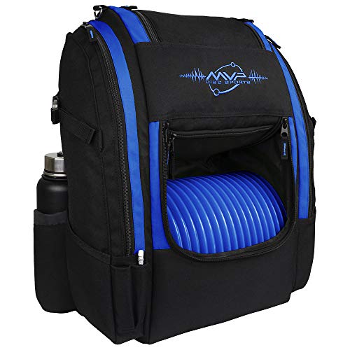 MVP Disc Sports Voyager Lite Backpack Disc Golf Bag (Choose Your Favorite Color) - color: Navy