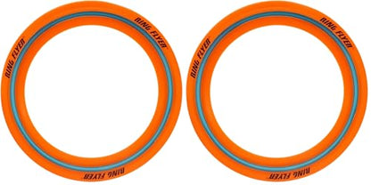 JA-RU Air Max Grip Ring Flyer Frisbee Round Flying Disc Toy Professional 1029-1A (Pack of 2) - size: 11.5" x 8.5" (Pack of 2)