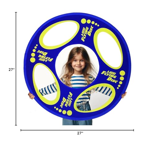 Giant Flying Disc Soft, Foldable & Floats in Air - Encourage Outdoor Play & Family Fun - Great for Kids, Parent-Child Interaction, and School Activities - color: 29inch