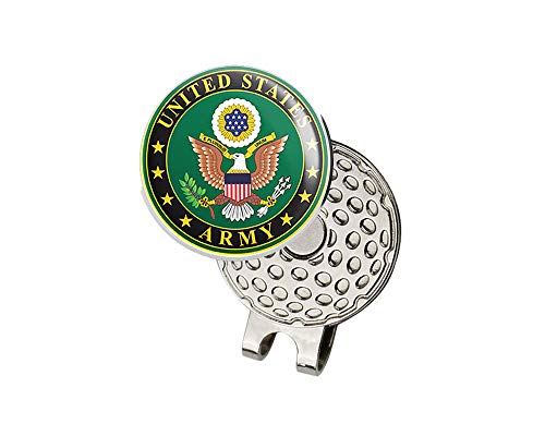 Disc Golf Basket with Target Sniper Scope Sight Golf Hat Clip with Magnetic Ball Marker