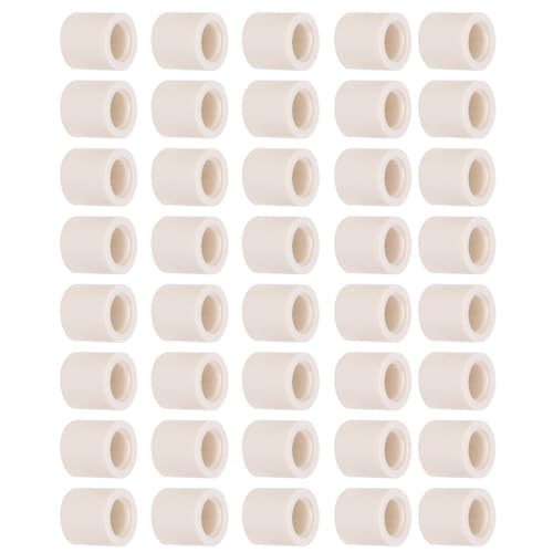 40 Pcs 13mm Pool Cue Ferrules – Fiber Billiard Cue Ferrules Slip on Snooker Pool Stick Tips Replacement Parts - size: 0.5"