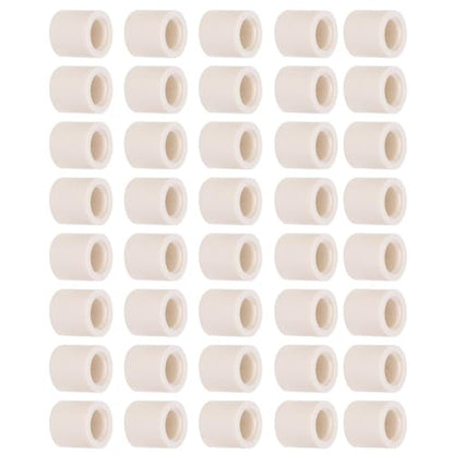 40 Pcs 13mm Pool Cue Ferrules – Fiber Billiard Cue Ferrules Slip on Snooker Pool Stick Tips Replacement Parts - size: 0.5"
