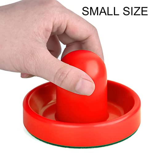 Air Hockey Pucks and Paddles, Air Hockey Pucks Air Hockey Replacement Set Ice Hockey Pushers Pucks Paddles Table Family Game Red - color: Red