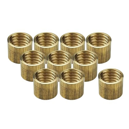 10 Pieces Billiard Cue Ferrules Billiard Stick Ferrule Snooker Pool Repair Parts Snooker Pool Cue Ferrules for DIY Billiard - size: 11mm